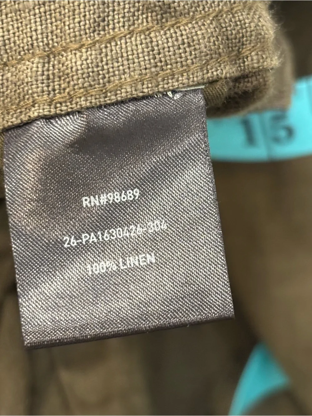 Todd Snyder Men’s Relaxed Linen Leisure Pant Size XXL Olive New